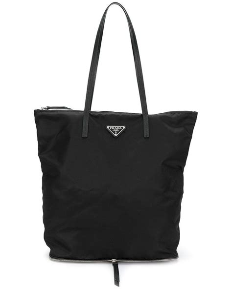 prada check tote bag|Prada foldable shopping tote.